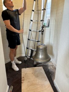 Centenary bell rings out